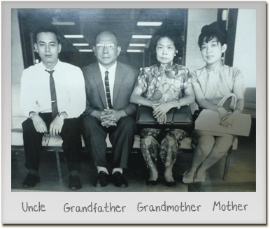 Jami's Uncle, Grandfather, Grandmother and Mother